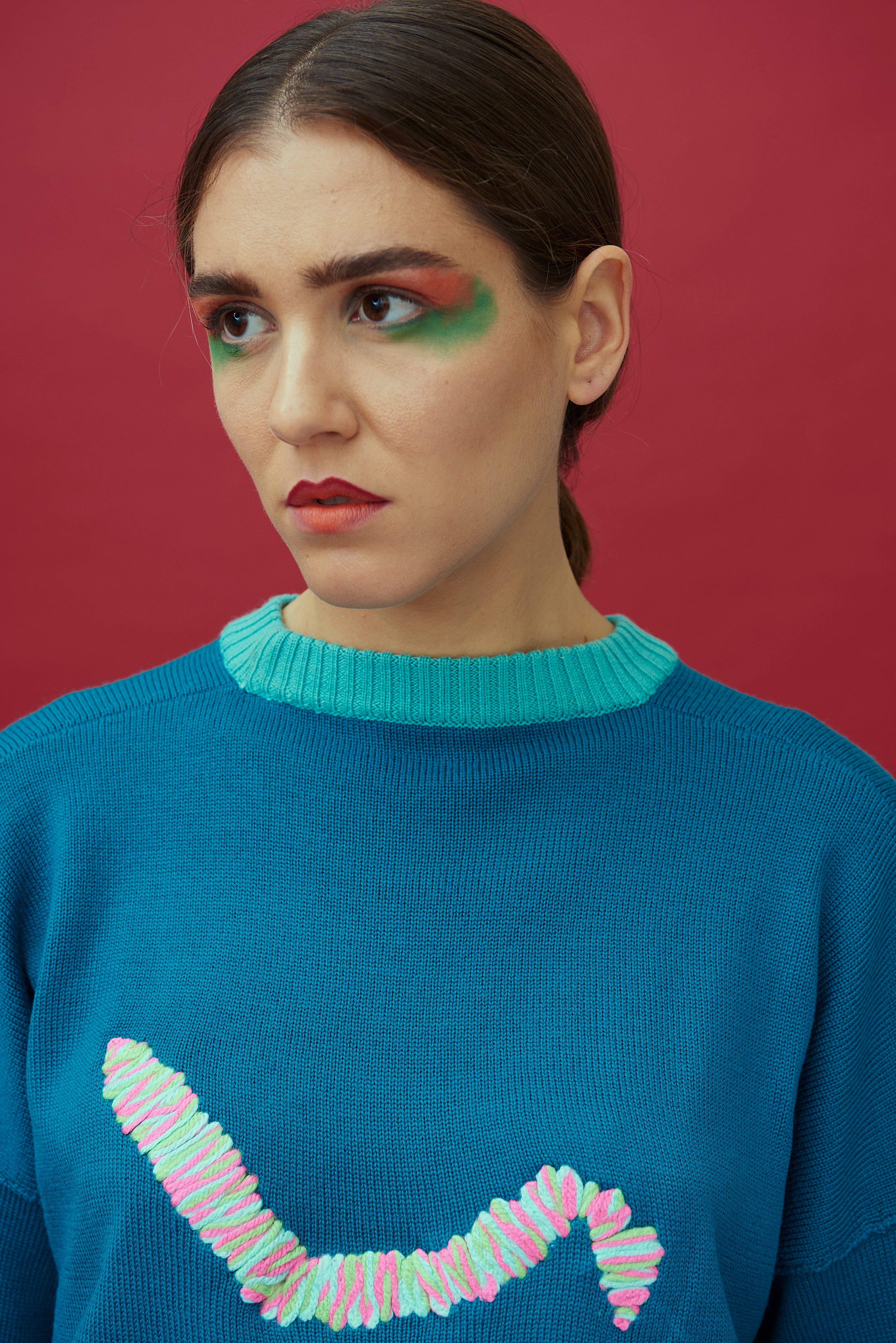 MAGLIONE BLU #2
